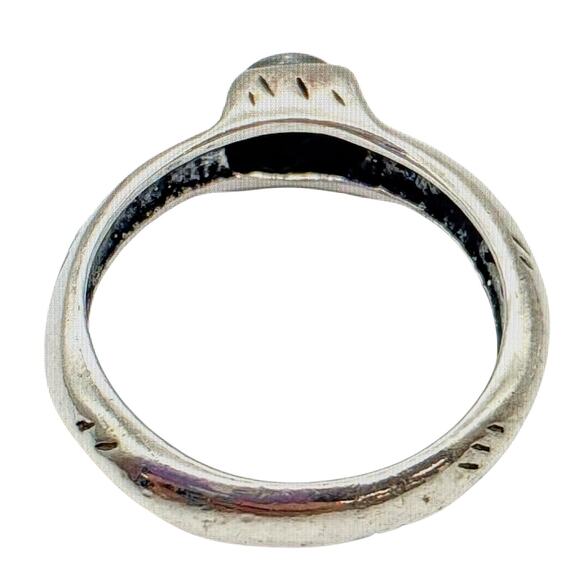 SILPADA 925 Sterling Silver Peridot Ring Size 7.75-8 - 3.67 grams - Picture 4 of 9